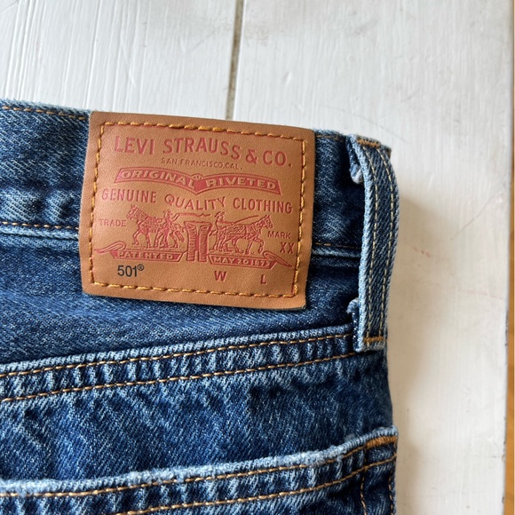 Levi's Denim - Levi’s 501 button fly